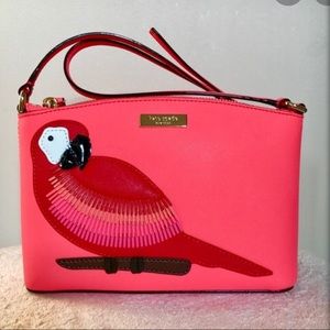 New Kate Spade Parrot Talk the Talk Crossbody